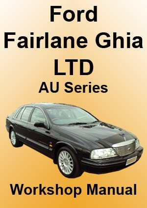 AU Ford Falcon, Fairlane Manual