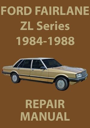 Ford Fairlane ZL Service Manual
